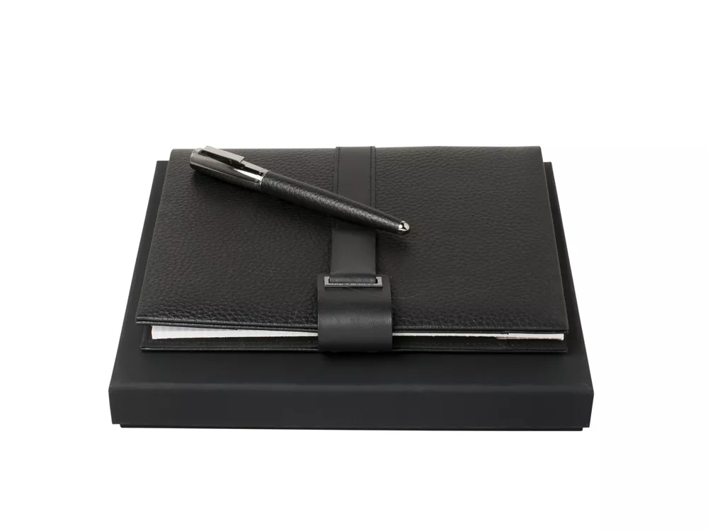 Подарочный набор: блокнот А5, ручка-роллер