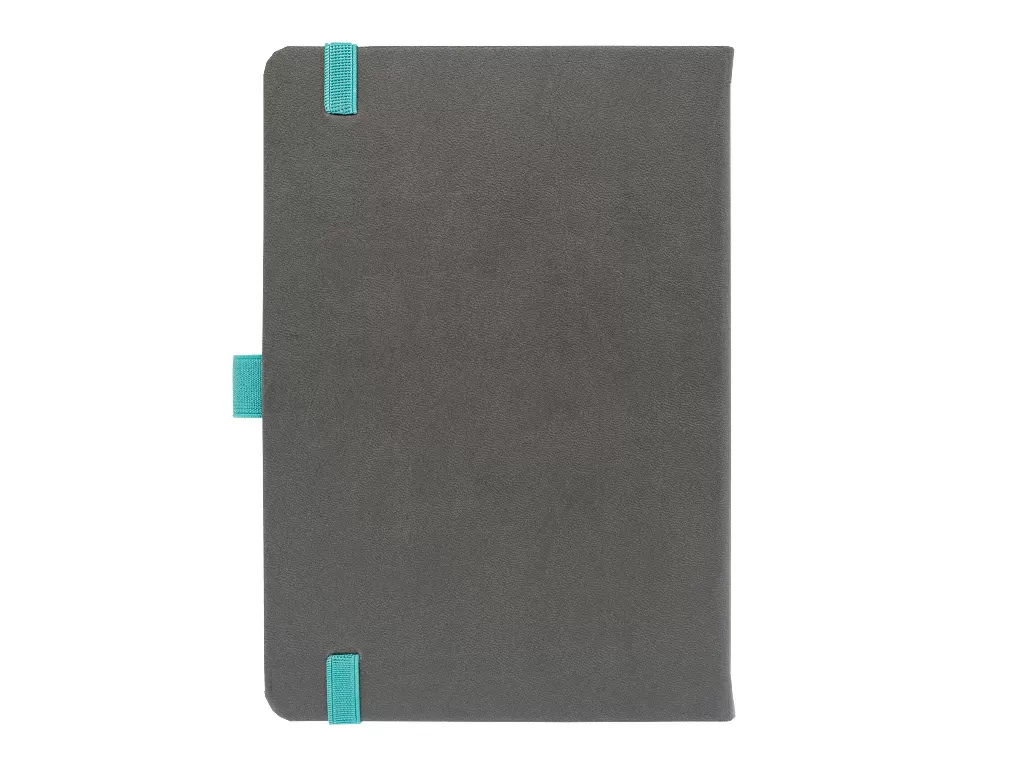 Ежедневник Alfa Note Fantasy А5, серый/бирюзовый, недатированный, в твердой обложке